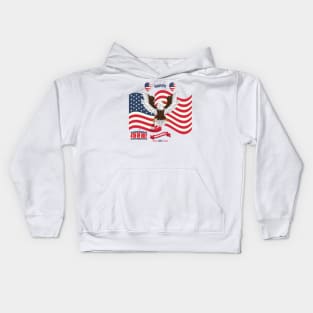 America Day independence Kids Hoodie